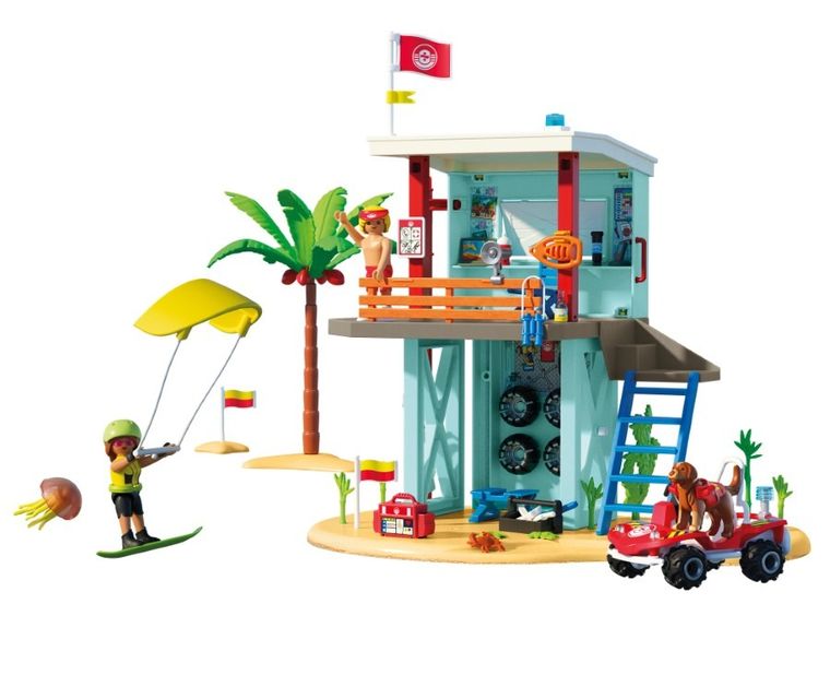 Playmobil, My Life, Wieża Ratownicza i plażowy samochód buggy, 71903