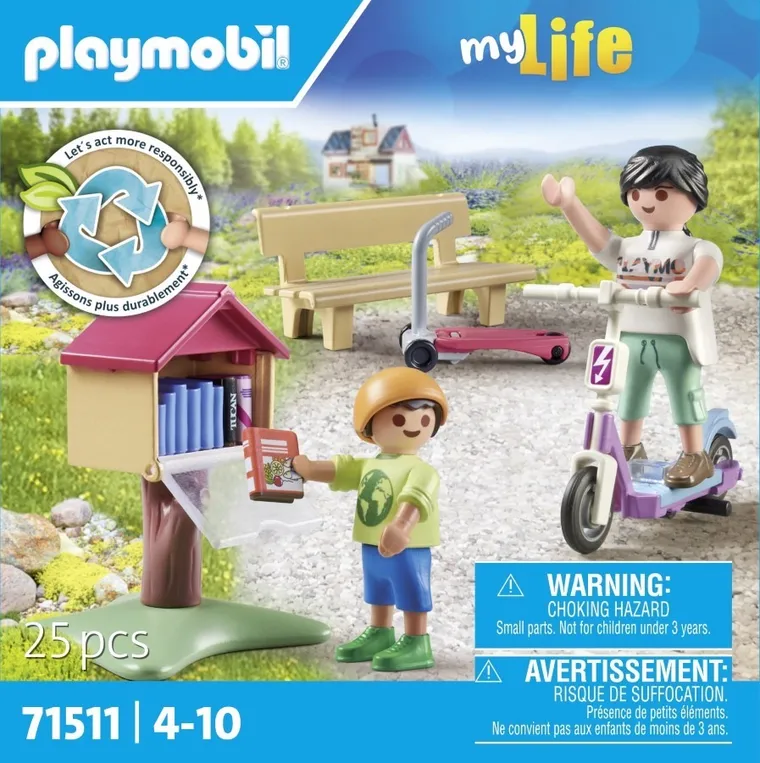 Playmobil, My Life, Wymiana książek, 71511