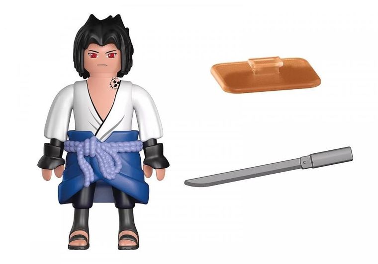 Playmobil, Naruto, Sasuke, figurka, 71097