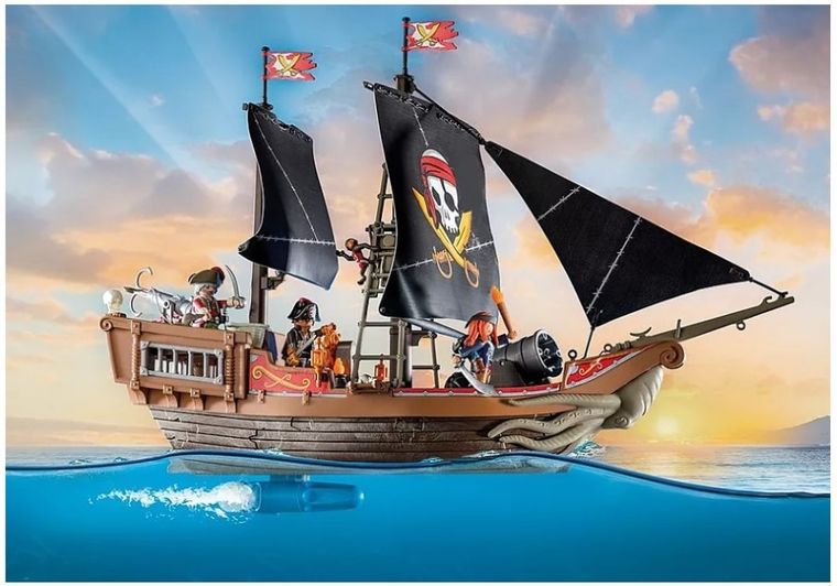 Playmobil, Pirates, Duży statek piracki, 71530