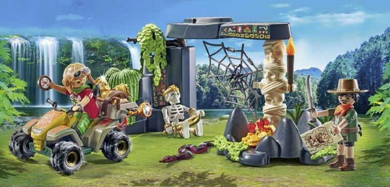 Playmobil, Poszukiwania skarbu w dżungli, 71454
