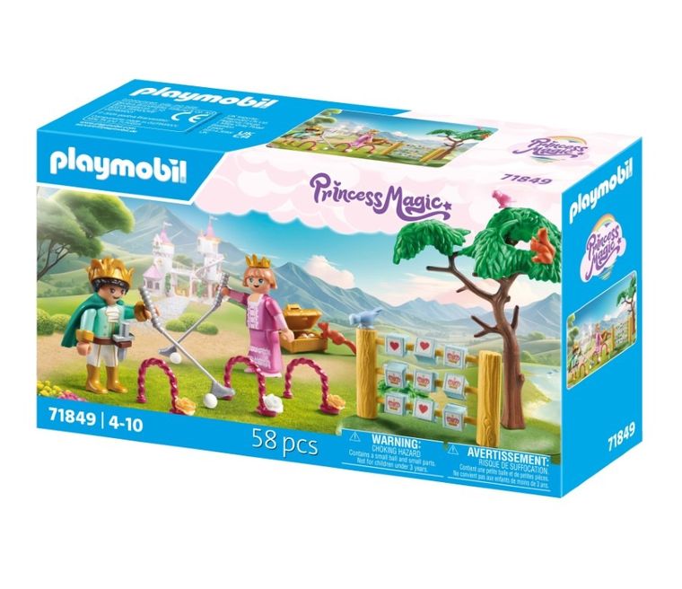 Playmobil, Princess Magic, Królewskie dzieci w parku, 71849