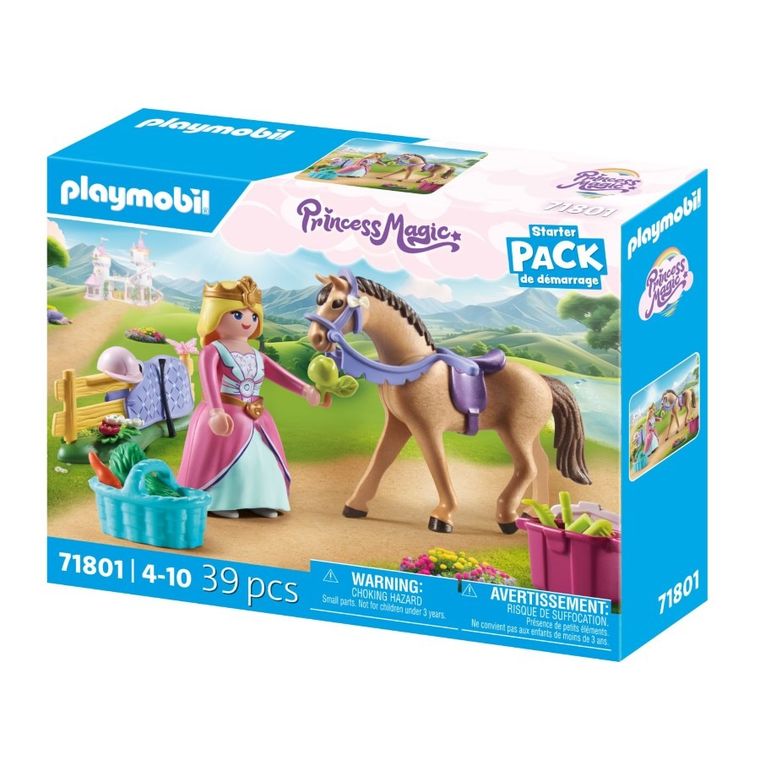Playmobil, Princess Magic, Starter Pack: Księżniczka z koniem, 71801