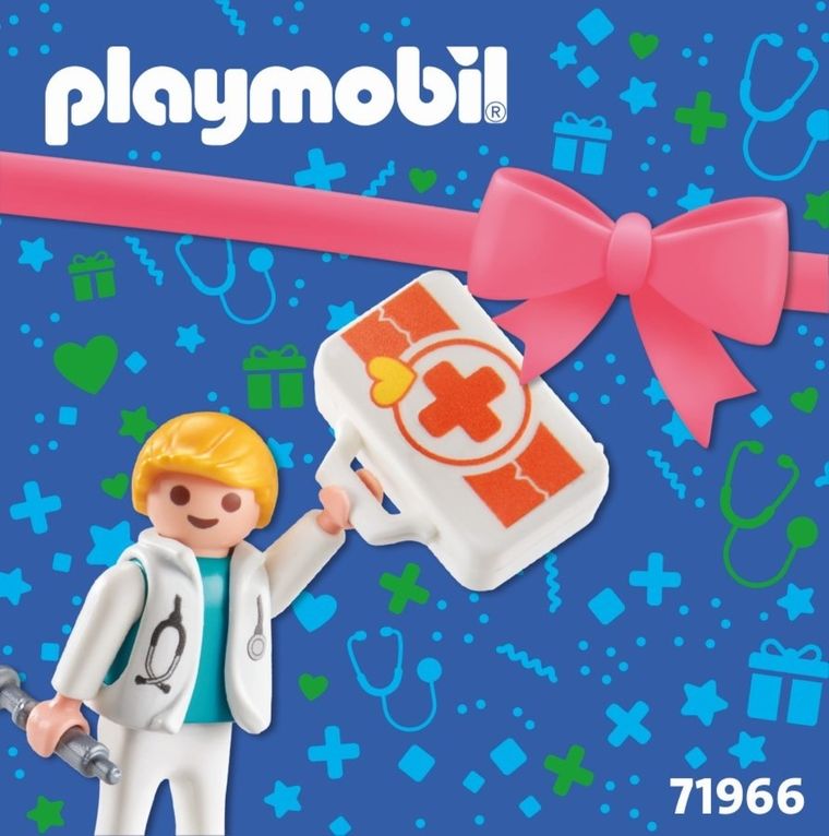 Playmobil, Zestaw upominkowy, Szybkiego powrotu do zdrowia, 71966