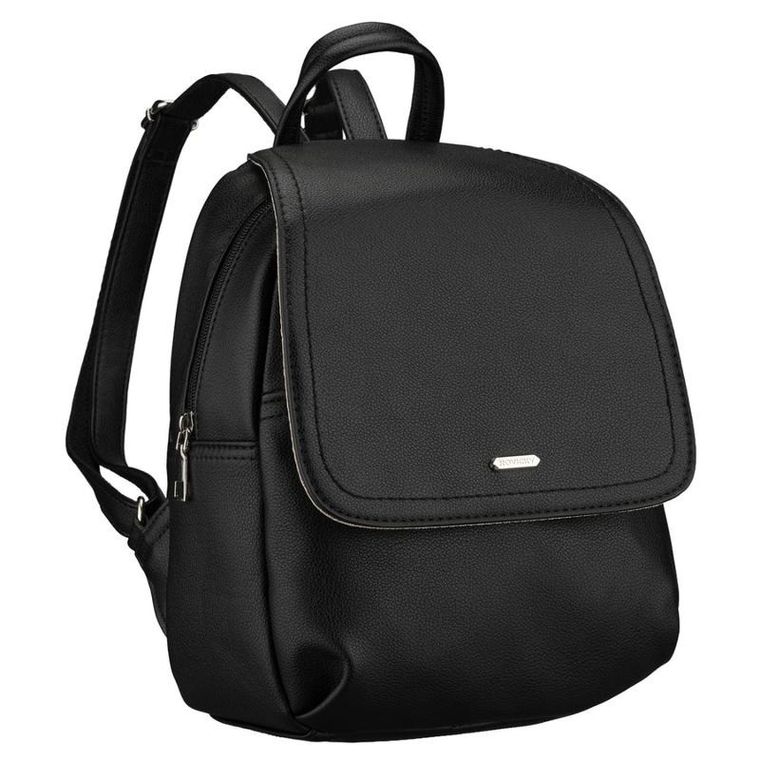 Plecak, czarny, skóra ekologiczna, Rovicky