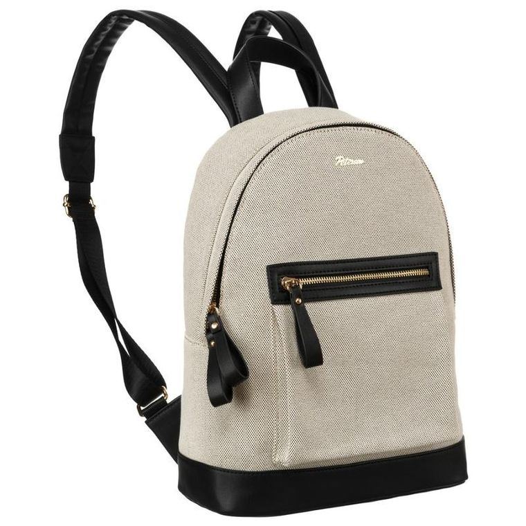 Plecak miejski, beżowy, Peterson