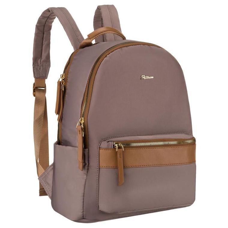 Plecak miejski, beżowy, Peterson