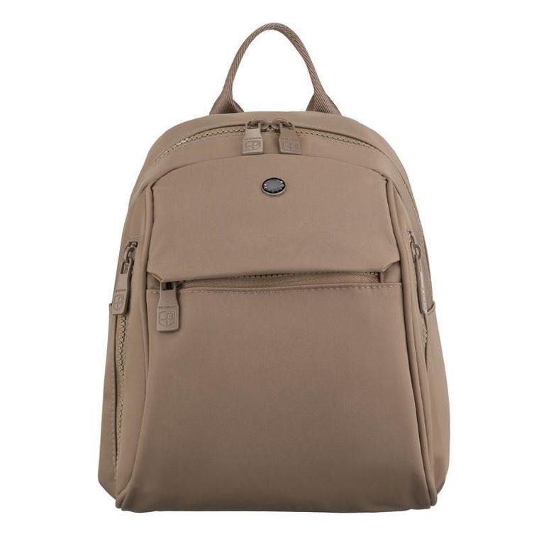 Plecak miejski, beżowy, Peterson