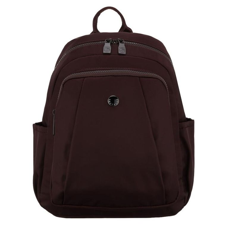 Plecak miejski, bordowy, Peterson