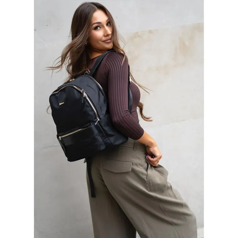 Plecak miejski, czarny, Peterson