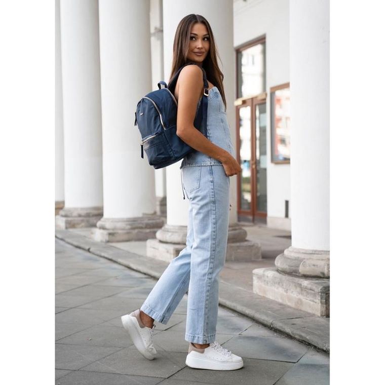 Plecak miejski, granatowy, Peterson