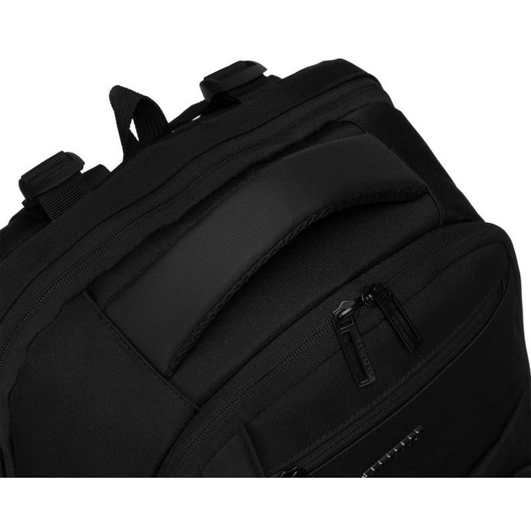 Plecak na laptopa, czarny, Peterson