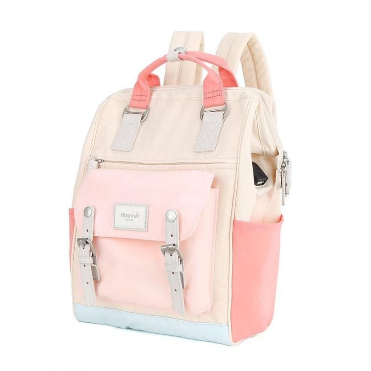 Plecak na laptopa, różowy, Himawari