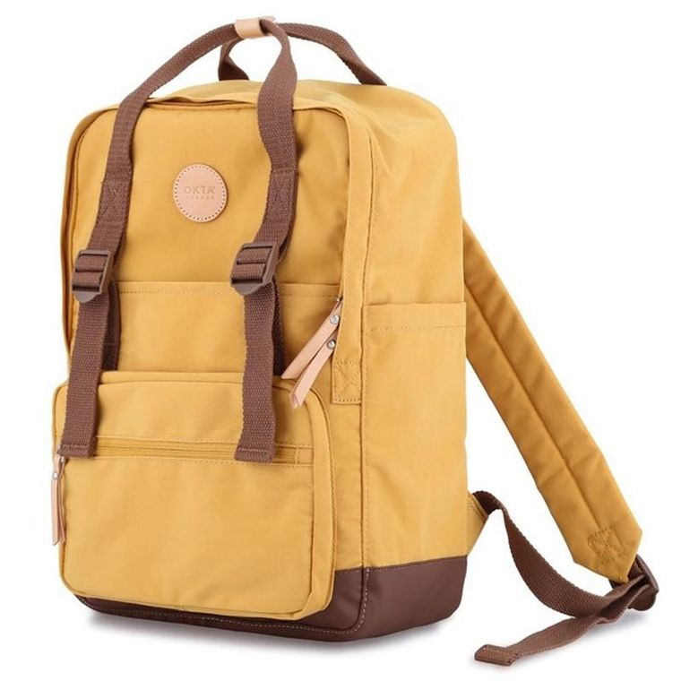 Plecak na laptopa, żółty, Himawari