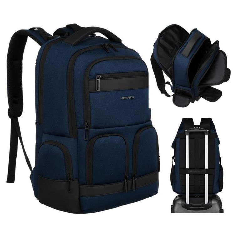 Plecak, niebieski, Peterson