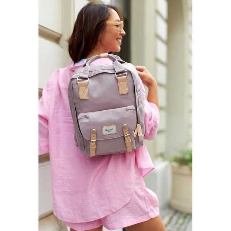 Plecak podróżny, bagaż podręczny do samolotu, fioletowy, Himawari