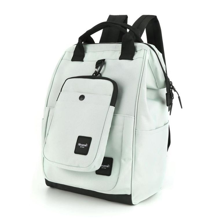 Plecak podróżny, bagaż podręczny do samolotu, Saszetka, miętowy, Himawari