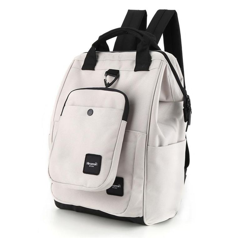 Plecak podróżny, bagaż podręczny do samolotu, szary, Himawari