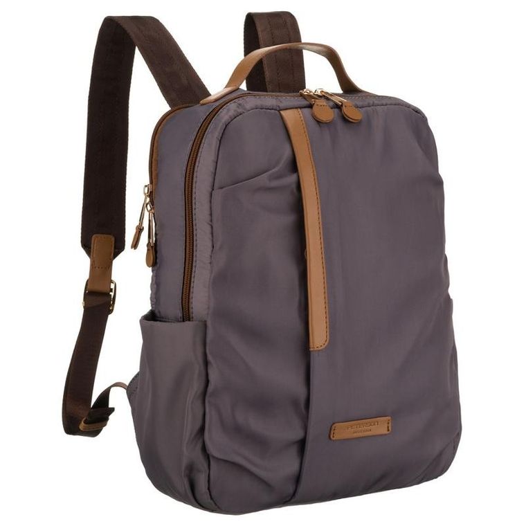 Plecak podróżny, bagaż podręczny do samolotu, szary, Peterson