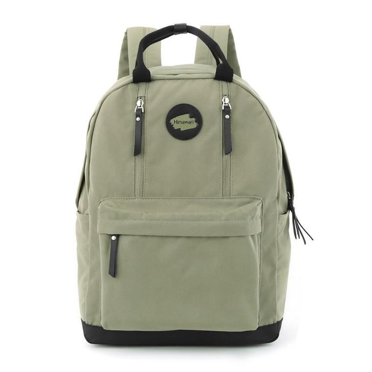 Plecak podróżny, bagaż podręczny do samolotu, zielony, Himawari