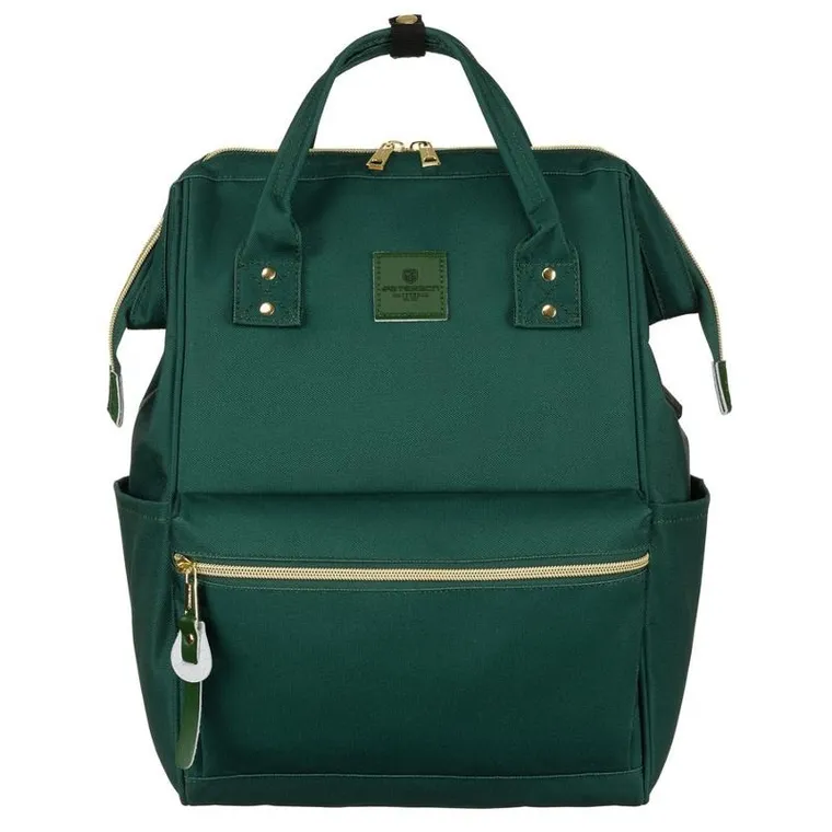 Plecak podróżny, bagaż podręczny do samolotu, zielony, Peterson