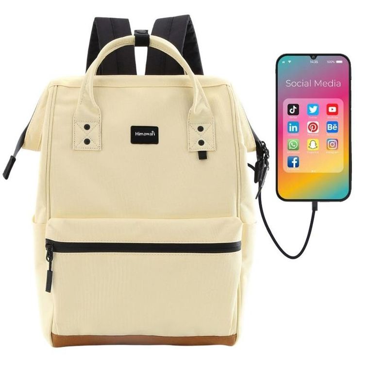 Plecak podróżny, bagaż podręczny do samolotu, żółty, Himawari