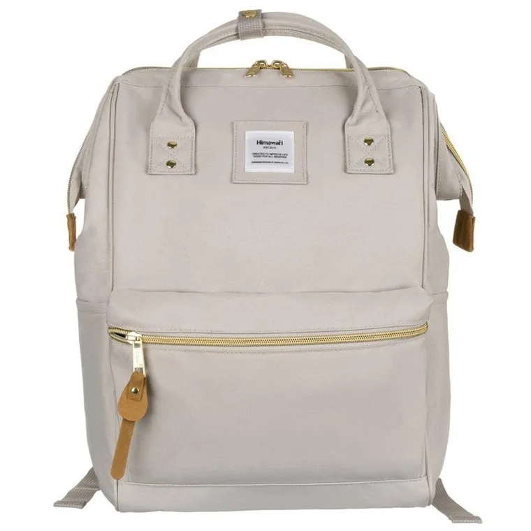 Plecak podróżny na laptopa, bagaż podręczny do samolotu, 13,3", szary, Himawari