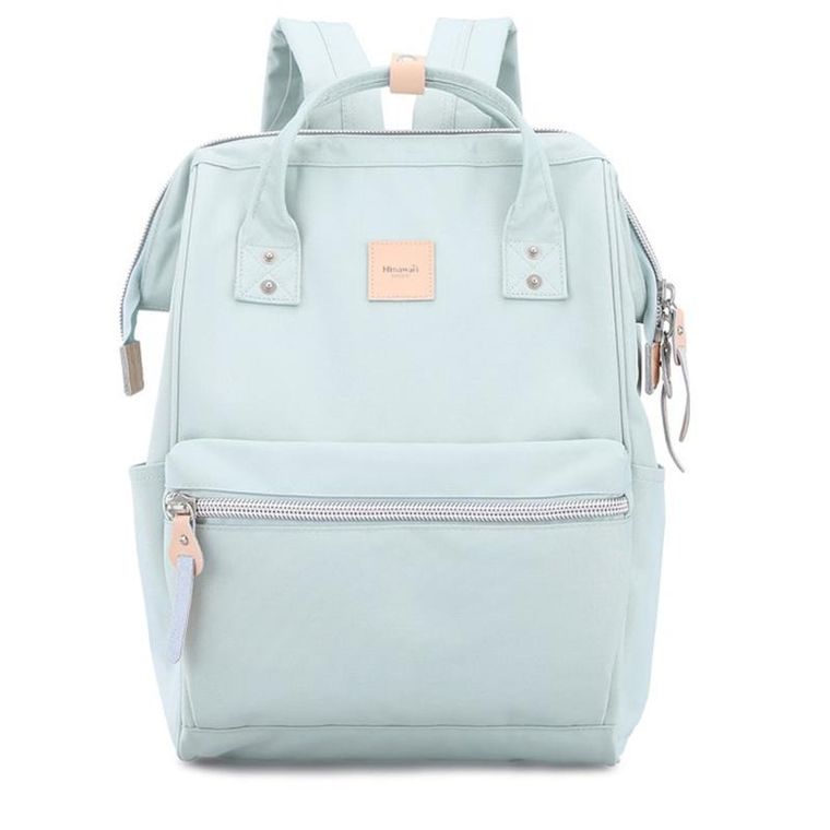 Plecak podróżny na laptopa, bagaż podręczny do samolotu, miętowy, wodoodporny, Himawari