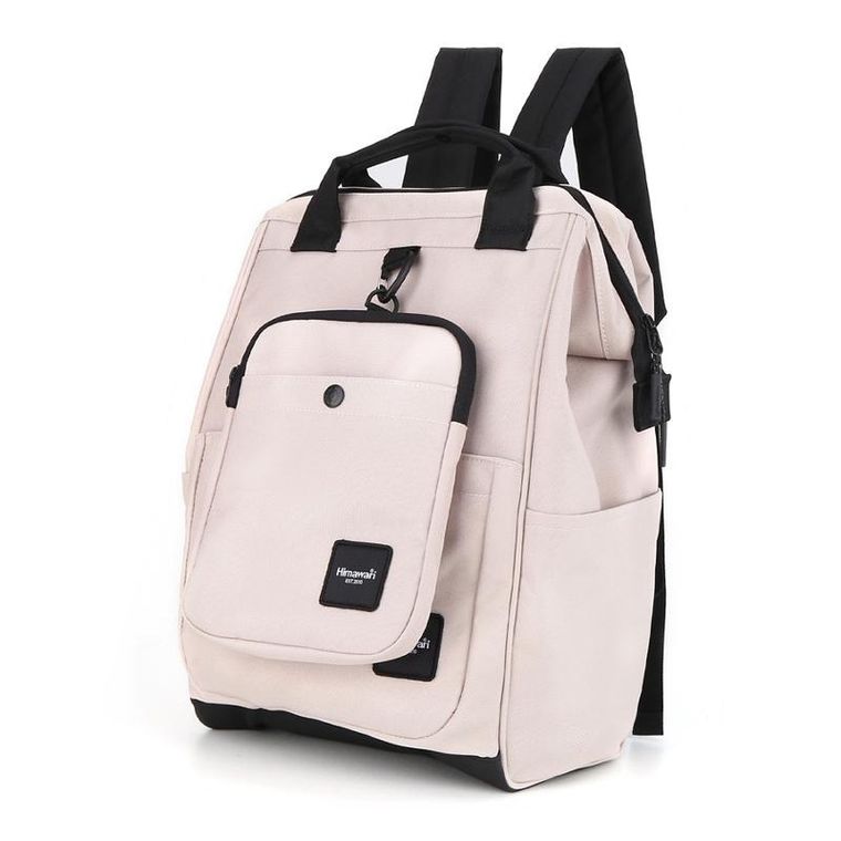 Plecak podróżny, Saszetka, różowy, wodoodporny, Himawari