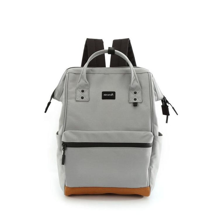 Plecak, szary, port USB, Himawari