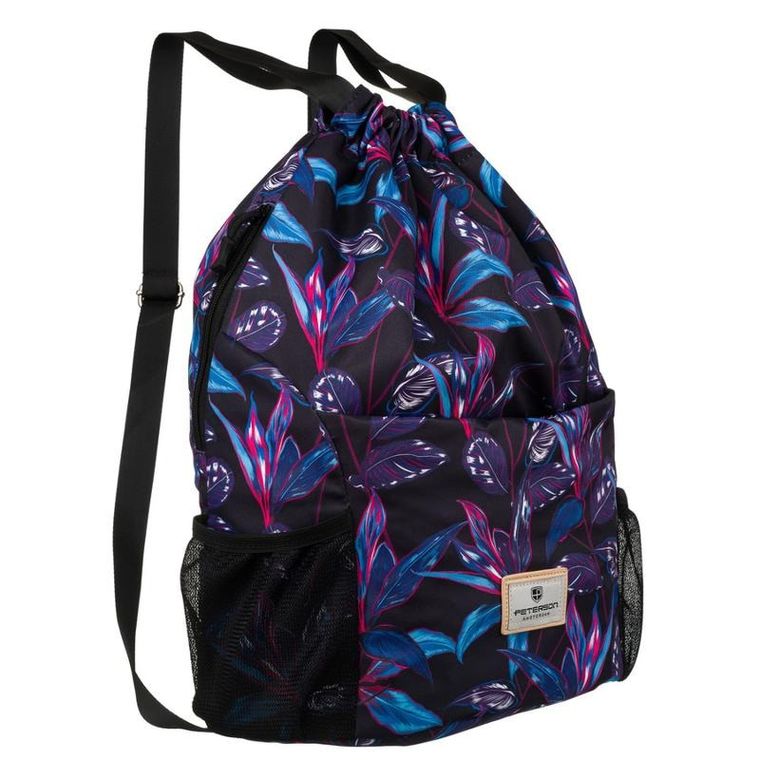 Plecak-worek, czarny, Peterson