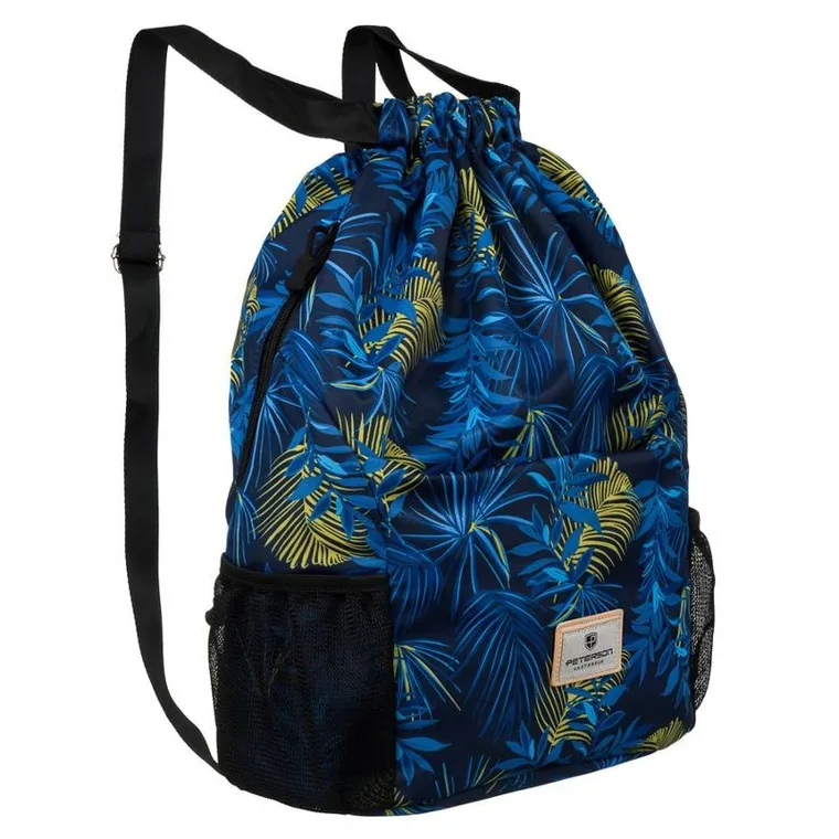 Plecak-worek, niebieski, Peterson