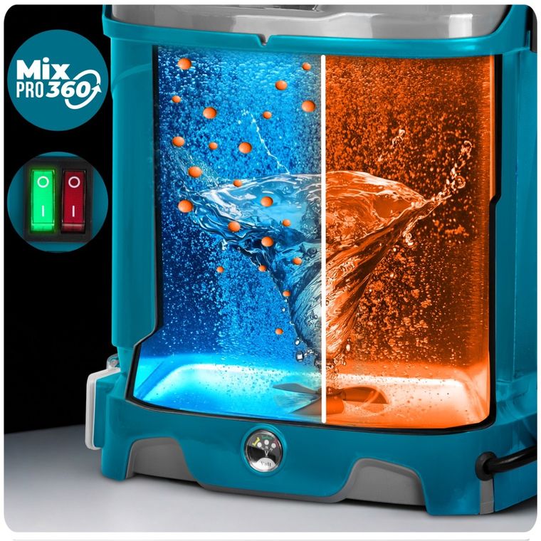 Plonos, opryskiwacz akumulatorowy z mieszalnikiem, PL-604