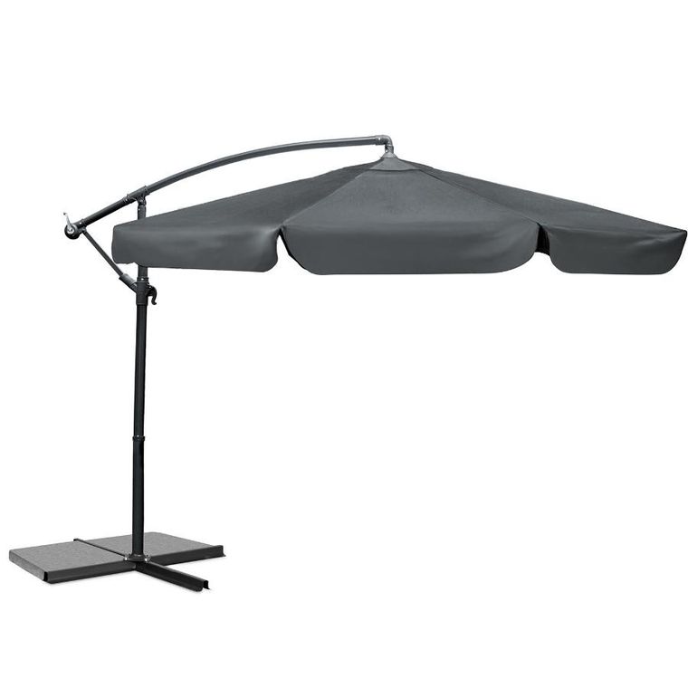 Plonos, parasol ogrodowy, składany, 8 segmentowy, z pokrowcem, 350 cm, PL-881