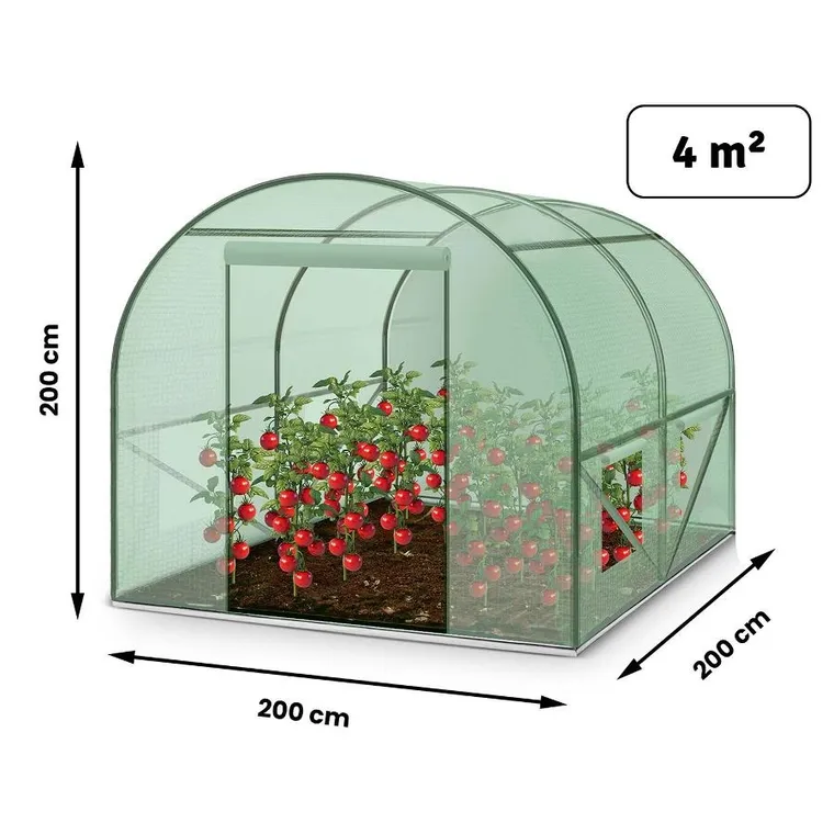 Plonos, tunel ogrodowy, szklarnia ogrodowa, 2-2m