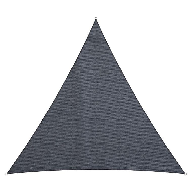 Plonos, żagiel przeciwsłoneczny trójkątny, szary, 7m2