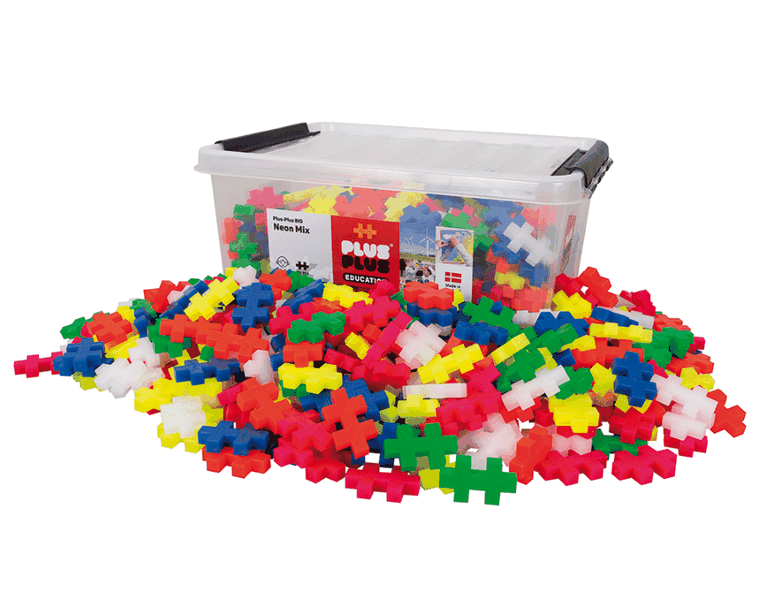 Plus-Plus, Midi Neon, klocki, 400 szt.