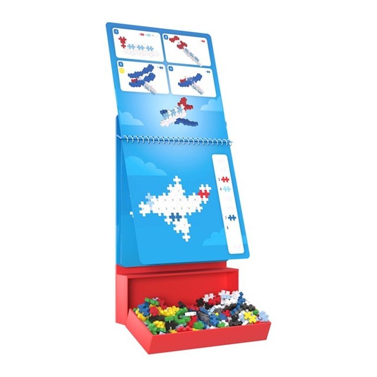 Plus-Plus, Puzzle by Number, Activity Pad, klocki, transport, 125 elementów