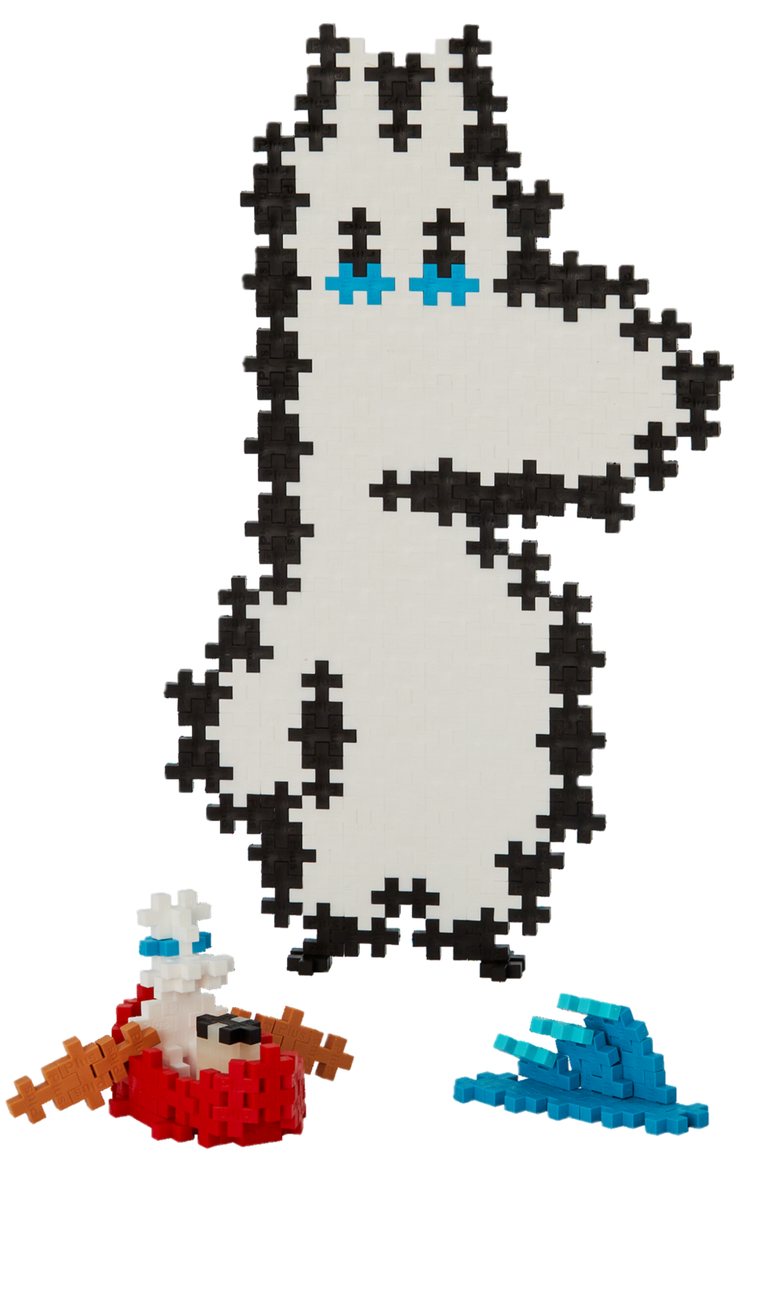 Plus-Plus, Puzzle by Number, Muminki, tuba, Muminek klocki, 270 elementów