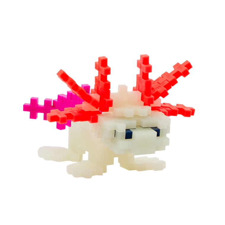 Plus-Plus, Tuby Basic, Aksolotl, klocki, 100 elementów