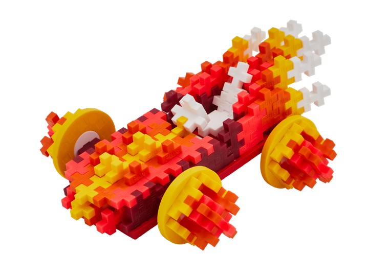 Plus-Plus, Tuby Color Cars, Fire, klocki, 200 elementów