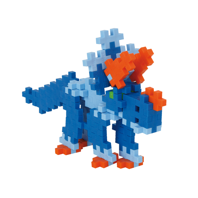 Plus-Plus, Tuby Dinozaury, Triceratops, klocki, 100 elementów