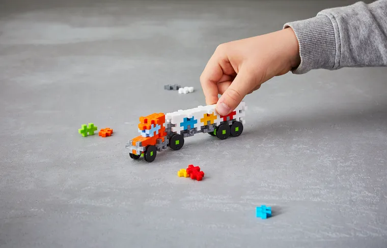 Plus-Plus, Tuby Pojazdy, Ciężarówka, klocki, 100 elementów