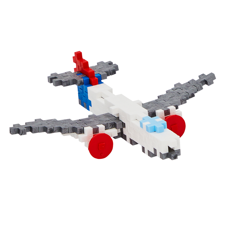 Plus-Plus, Tuby Pojazdy, Samolot, klocki, 100 elementów