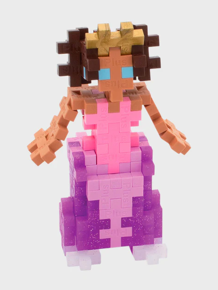 Plus-Plus, Tuby Postaci, Księżniczka, klocki, 100 elementów