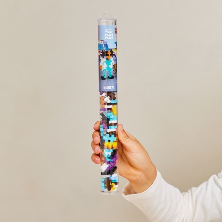 Plus-Plus, Tuby Postaci, Lekarz, klocki, 100 elementów