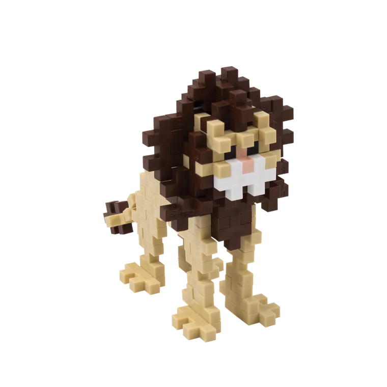 Plus-Plus, Tuby Zwierzęta, Lew, klocki, 100 elementów