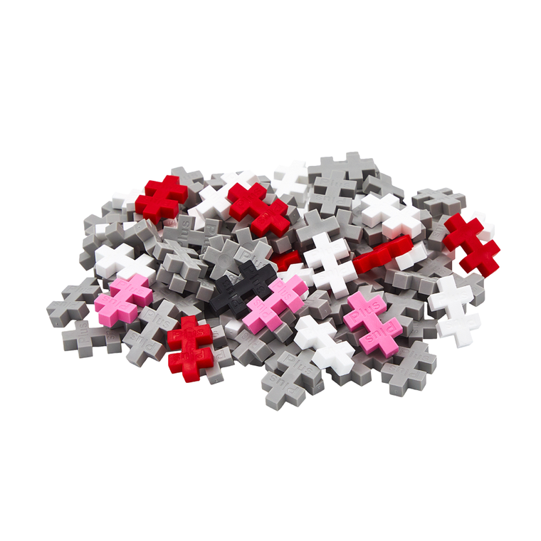 Plus-Plus, Tuby Zwierzęta, Rekin, klocki, 100 elementów