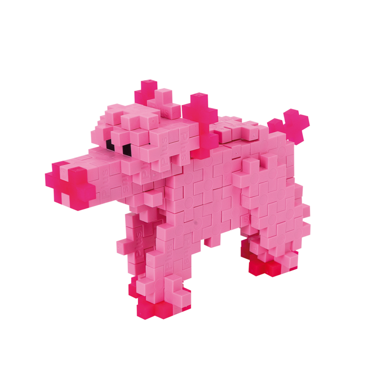 Plus-Plus, Tuby Zwierzęta, Świnka, klocki, 100 elementów