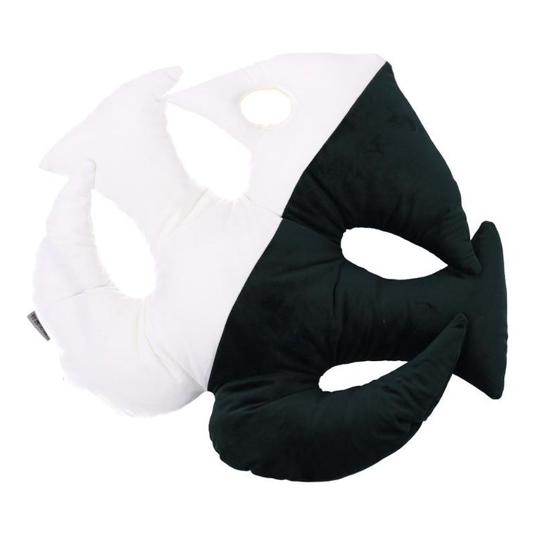 Pluszowa poduszka w kształcie liścia